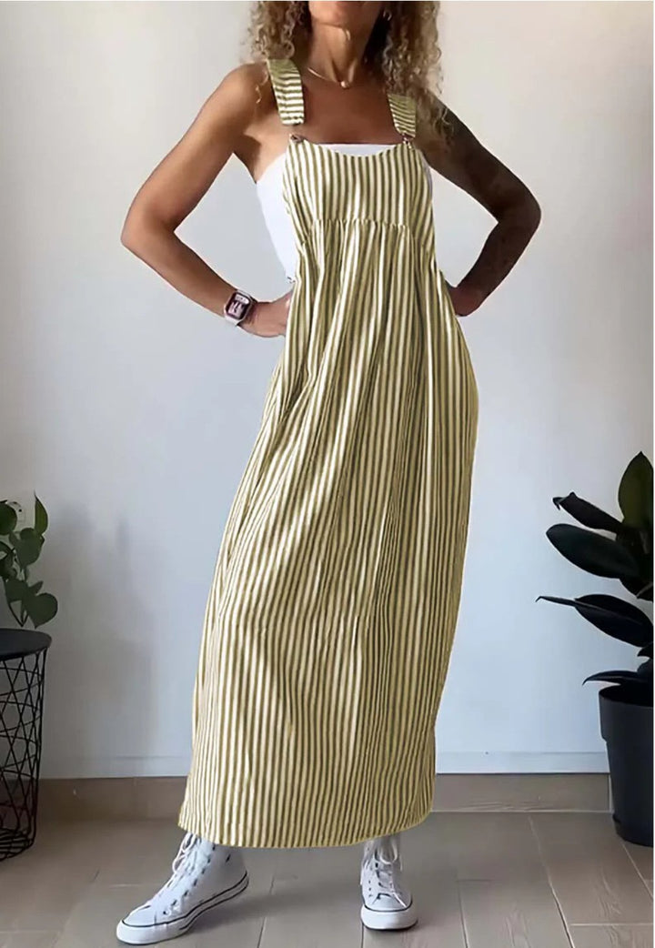 Alice™ - Casual Striped Jumpsuit Dress