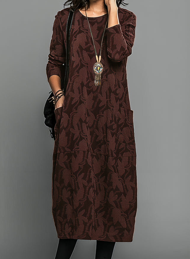 Sara™️ Elegant Printed Dress