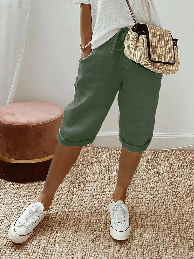 Bella | Rolled Hem Comfort Shorts 1 + 1 Free