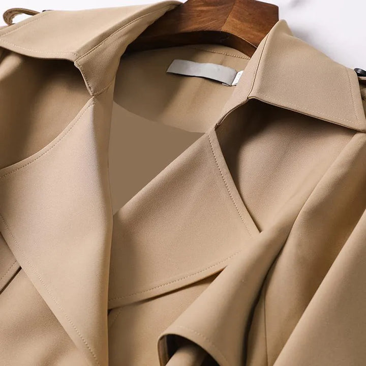 Amber™ - Classico Trench Coat Primaverile