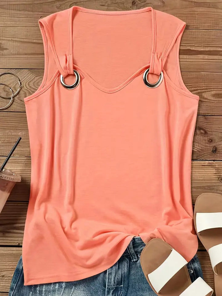 Vivid™ - Chic Sleeveless Summer Top